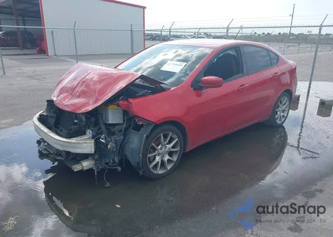 2013 Dodge Dart Rallye z USA, uszkodzony, nr VIN 1C3CDFBH8DD682698